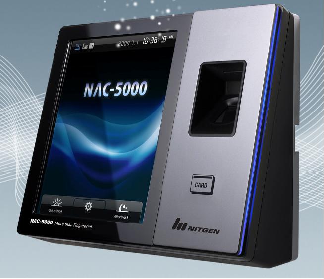 Nitgen-Nac5000-touchscreen-time-attendance-system